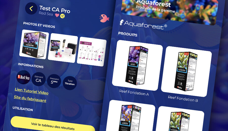 Produits, Mesures ...